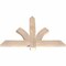 Ekena Millwork Redmond Smooth Timber Gable Bracket, Douglas Fir, 36"W x 24"H x 1 1/2"D x 3 1/2"F, 16/12 Pitch GBW036X24X0204RED00SDF - alternate 4